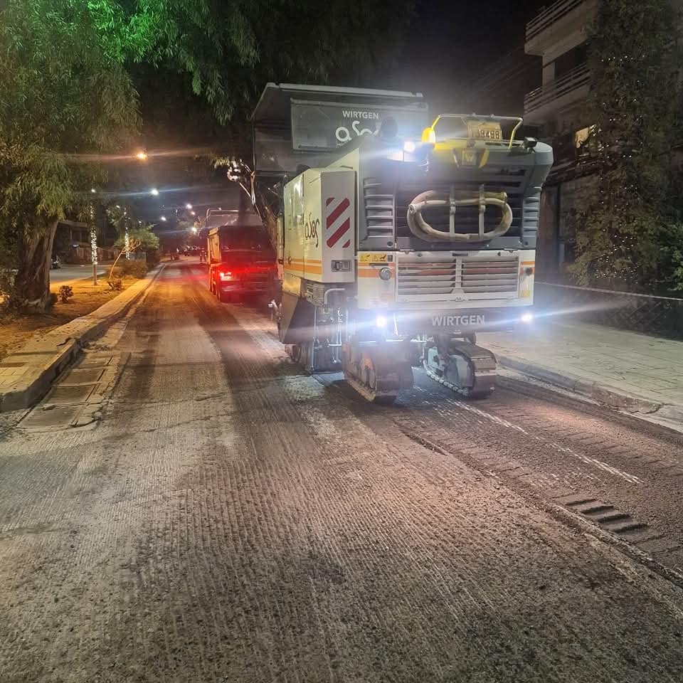 Γλυφάδα! Ευρύτατο πρόγραμμα ασφαλτοστρώσεων