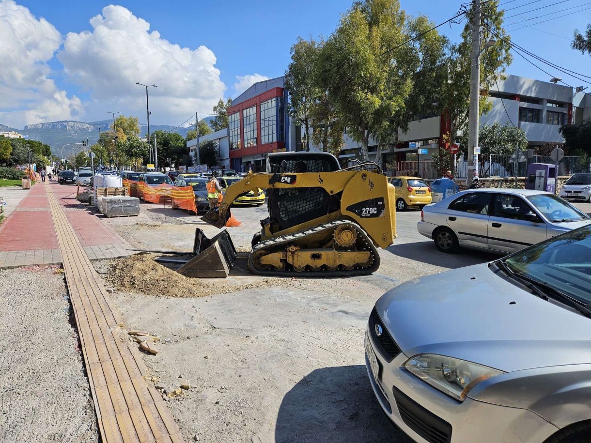 Ειδήσεις τώρα! Έργα εσκαφείς εργάτες στην Ιασωνίδου