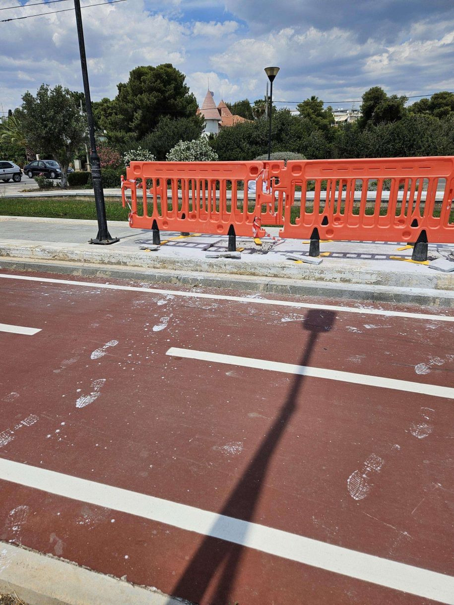 Ποδηλατόδρομοι διαδρομές σε Νότια προάστια Γλυφάδα