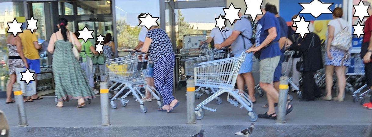 Κυριακή 27 Ιουλίου! Χαμός σε σούπερ μάρκετ στο άνοιγμα σήμερα! Ουρές οι καταναλωτές