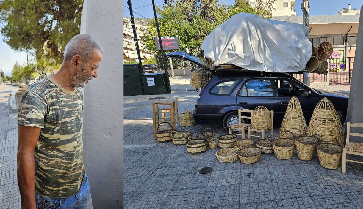 Γλυφάδα (βίντεο)! Ζει ΧΩΡΙΣ νοίκι! Ζει και εργάζεται στο αυτοκίνητο! Τι λέει ο ίδιος!